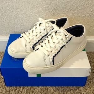 TORY SPORT WOMAN US8 RUFFLE SNEAKER